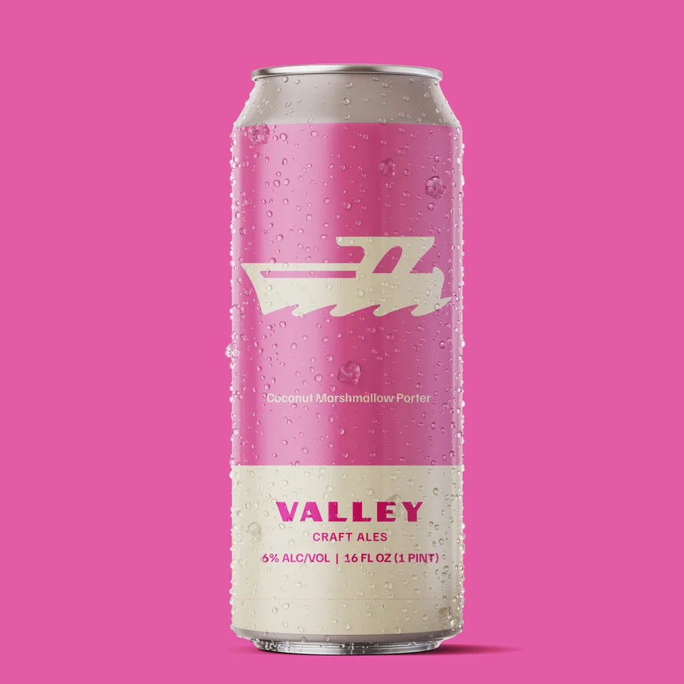 Coconut Marshmallow Porter craft beer can