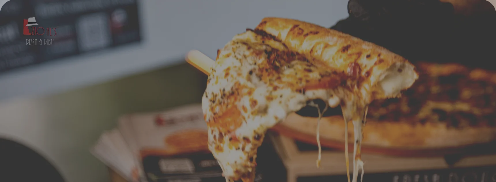 Cheesy Margherita pizza with gooey mozzarella