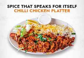 Chilli Chicken Platter