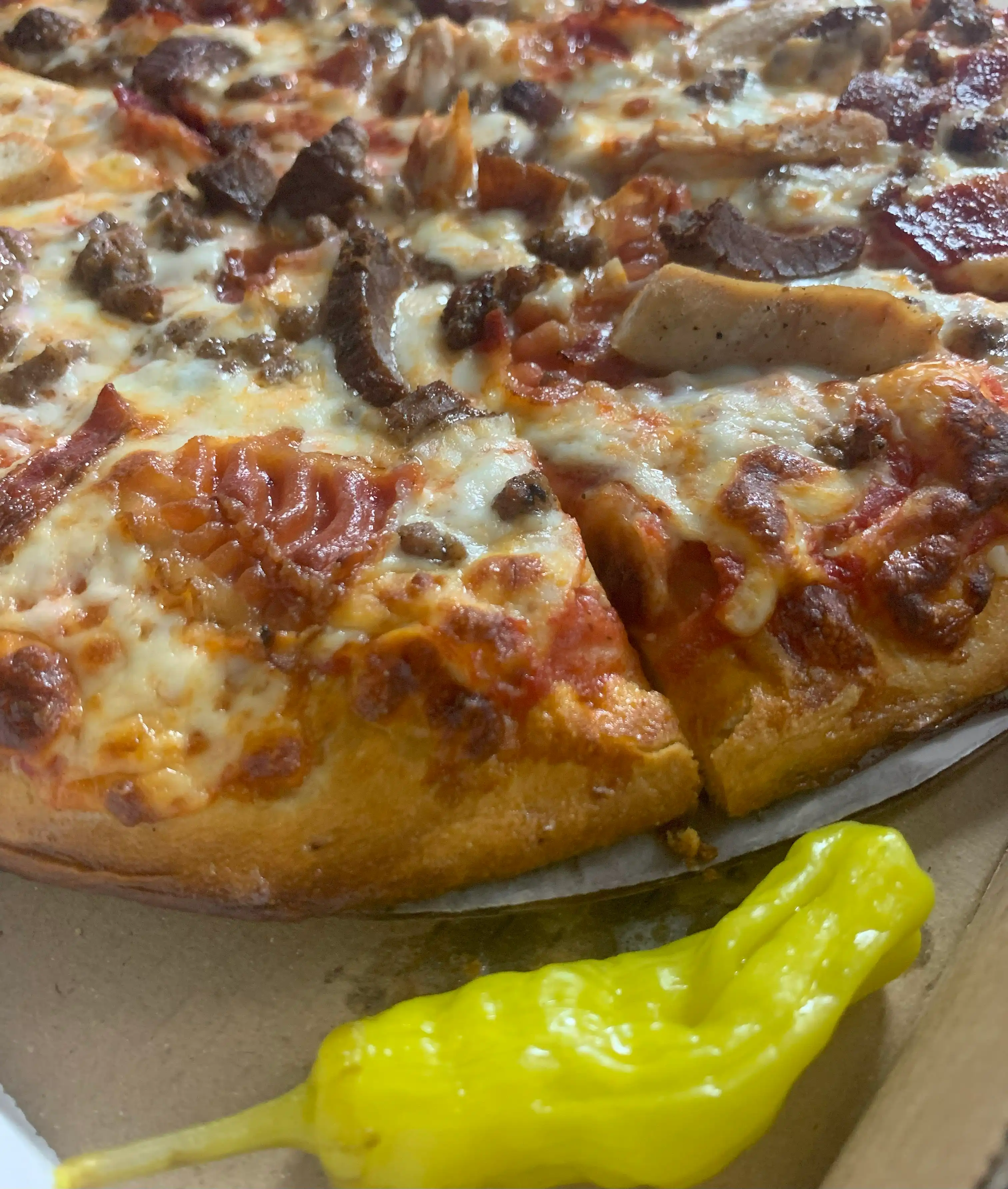Try one of our amazing carry out specialty pizzas!!
