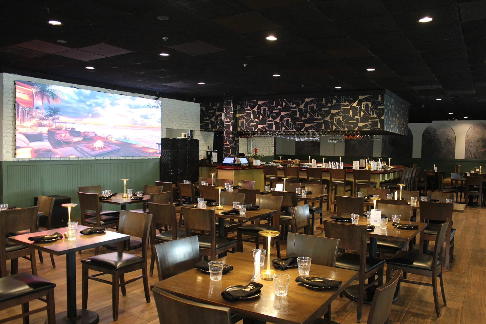 Interior of Abby's Bar and Restaraunt