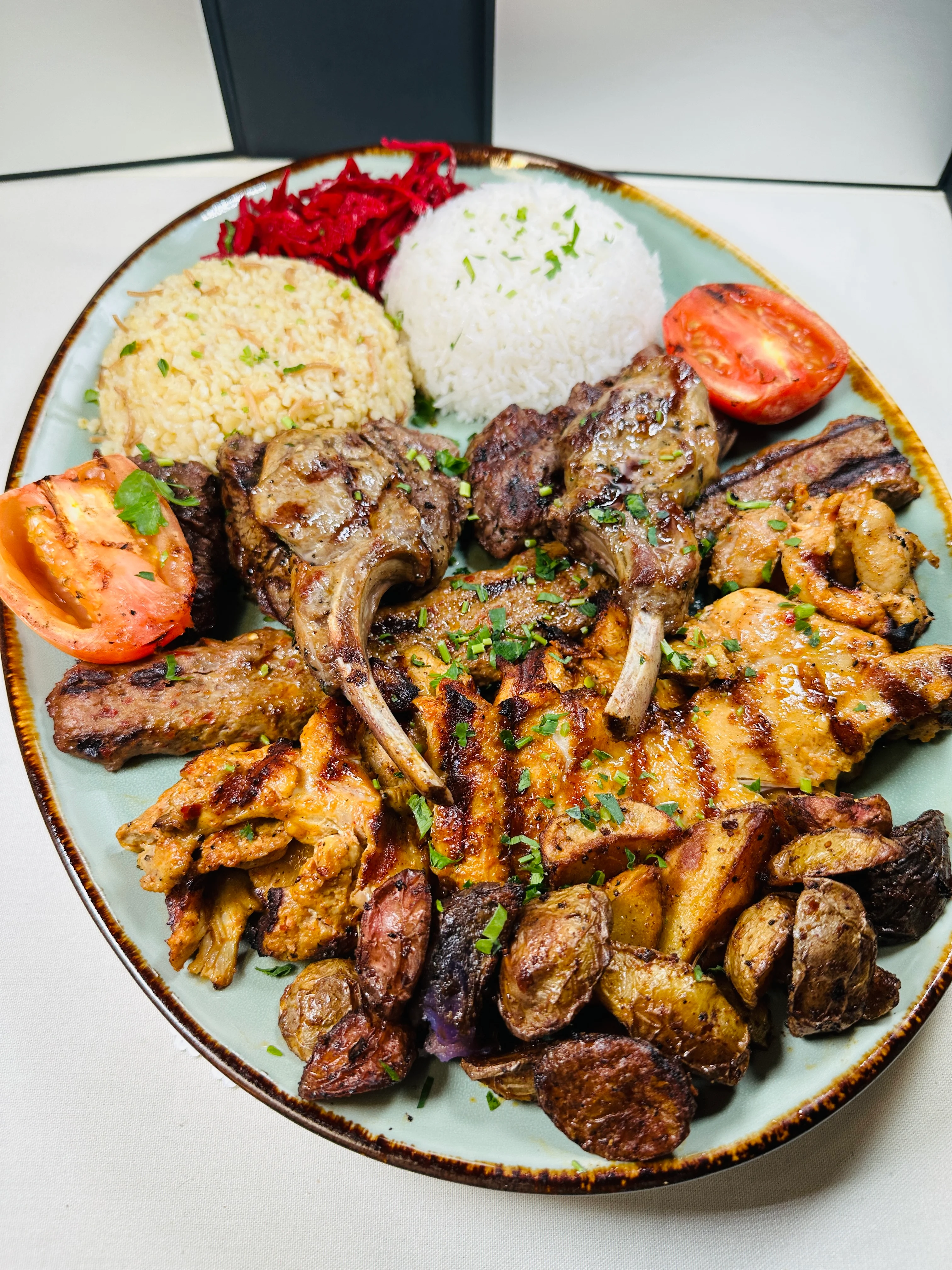 mixed grill platter