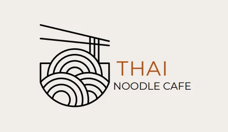 Logo of Thai Noodle Cafe featuring stylized noodles