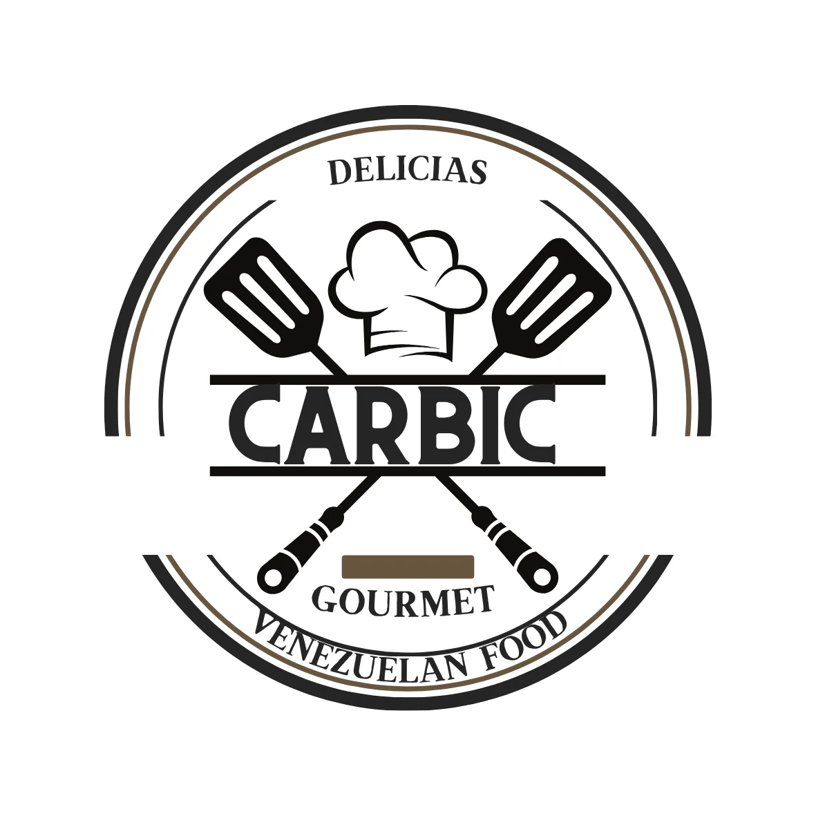 Logo for CARBIC, a gourmet Venezuelan food restaurant