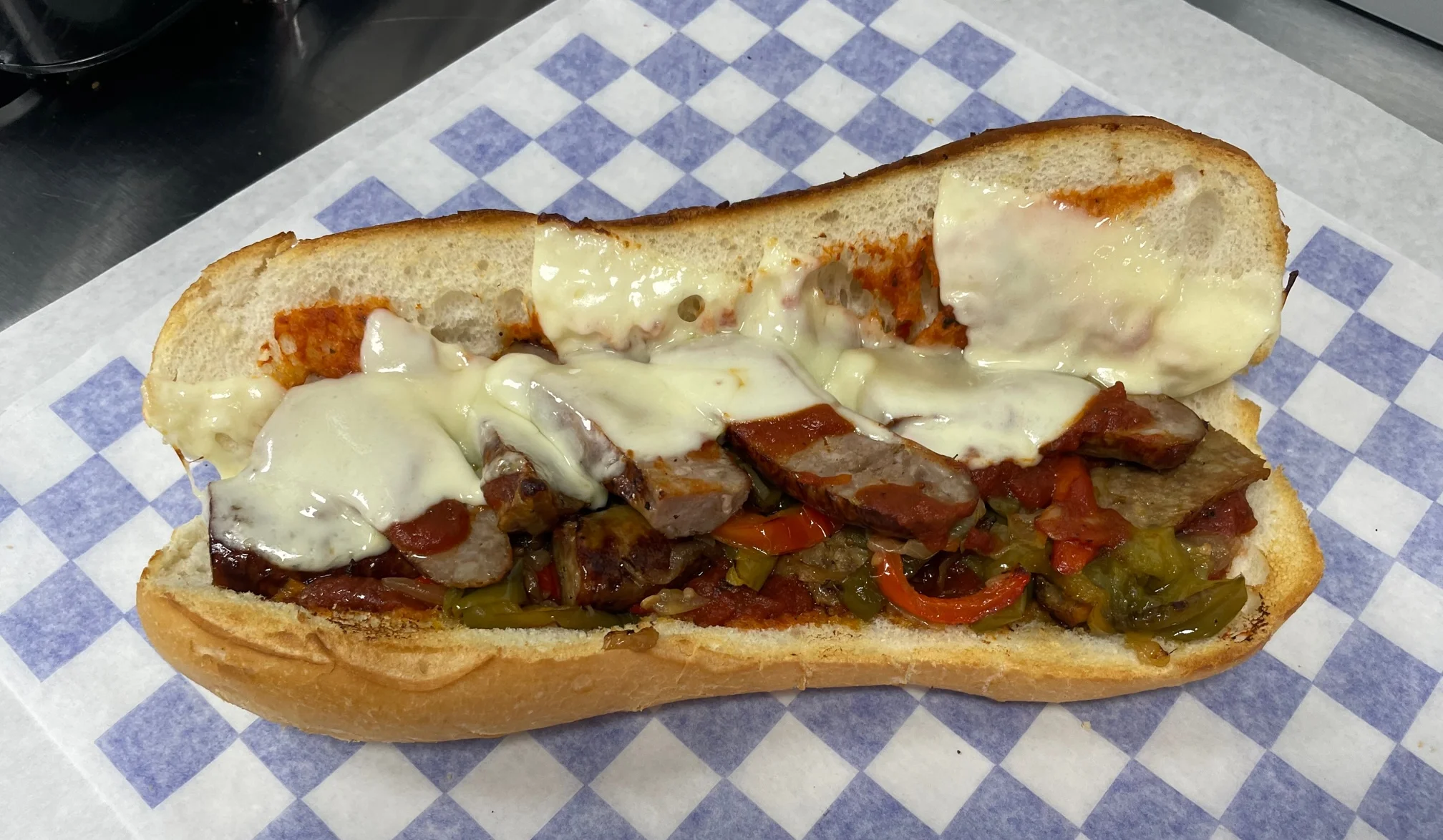 sausage grinder