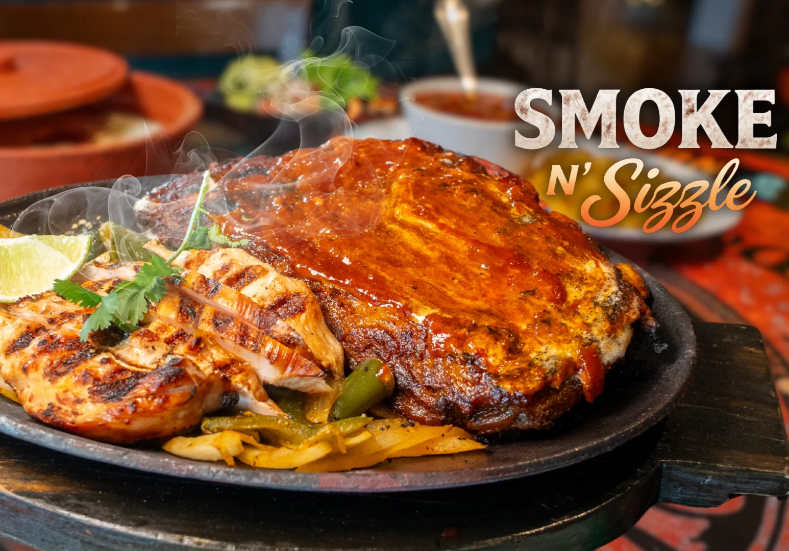 Smoke N' Sizzle Flyer