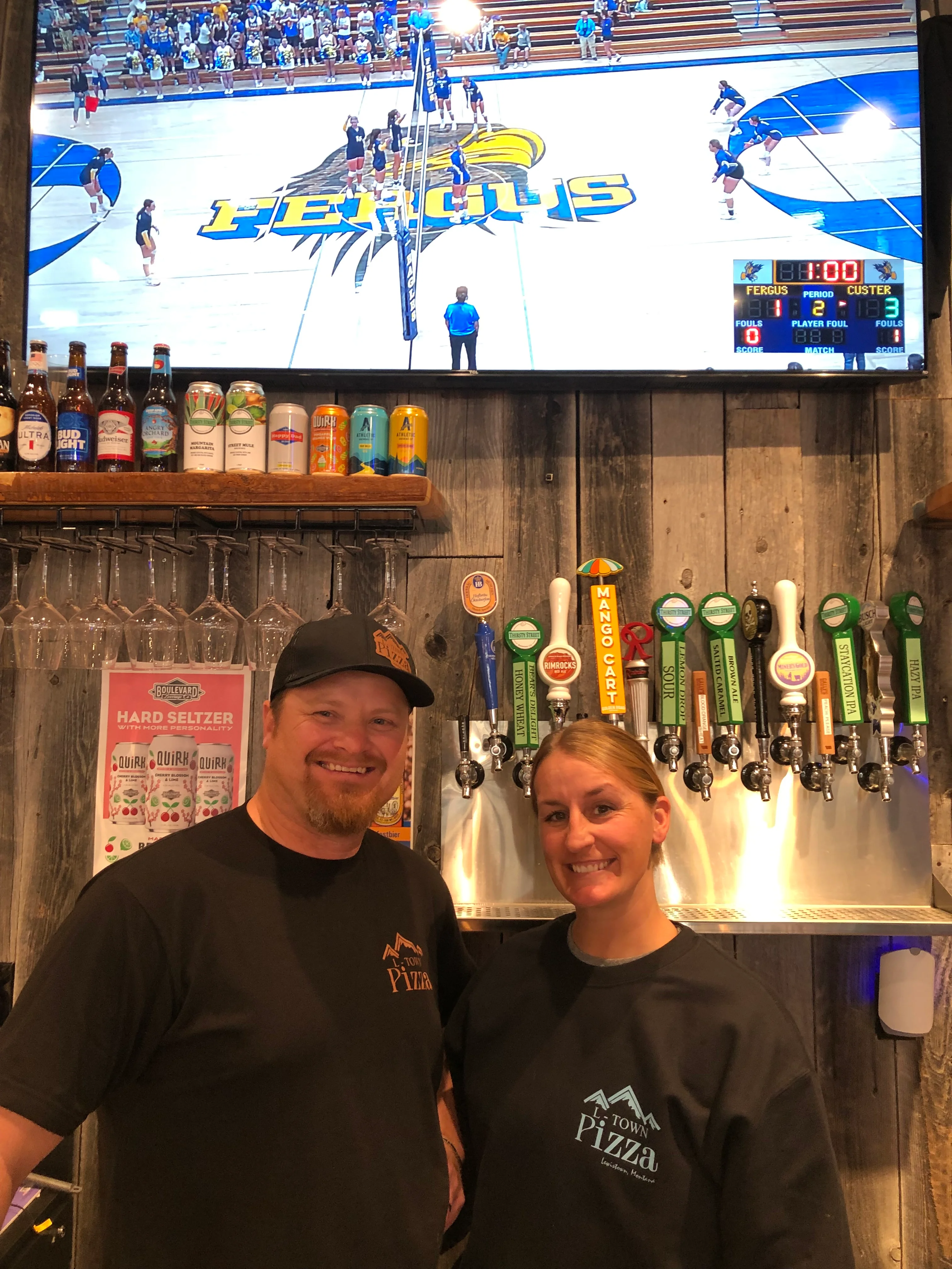 L-Town Owners, Ashley and Justin 