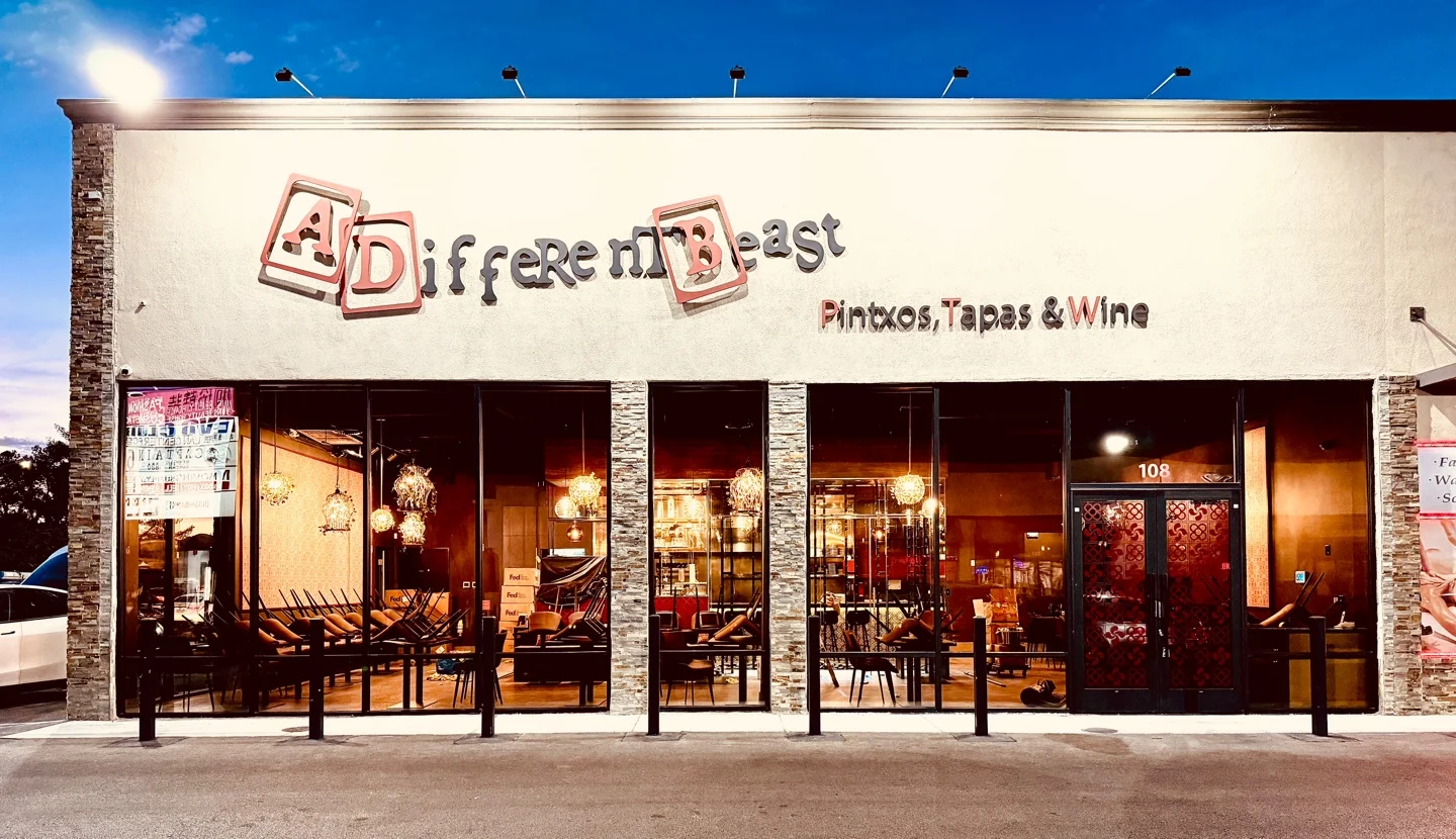 Restaurant storefront