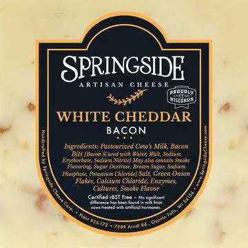 Bacon White Cheddar Cheese SC