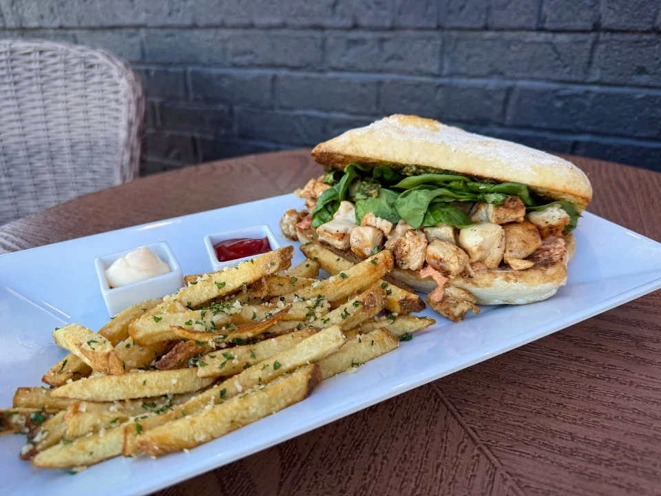 Chicken Pesto Melt