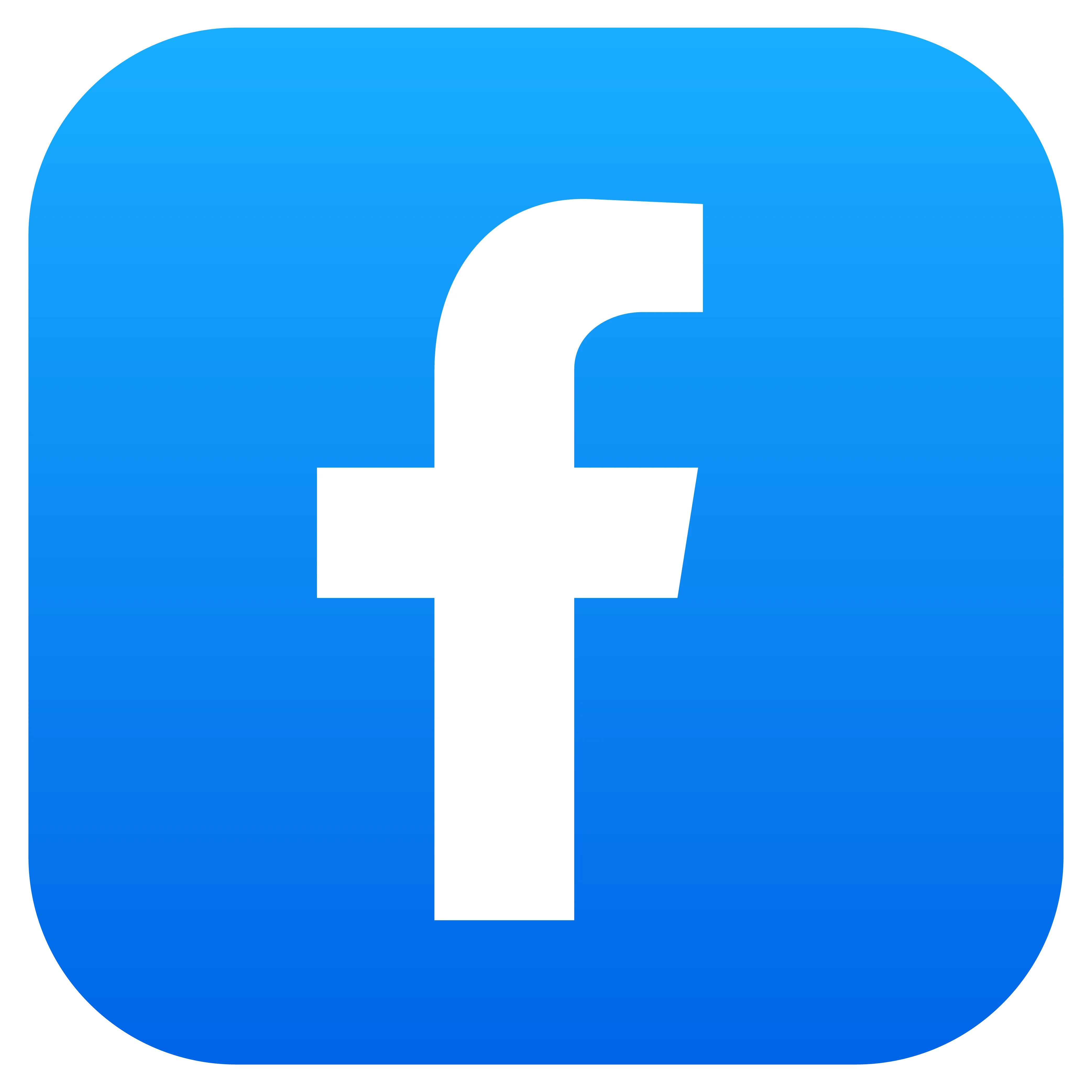 Facebook icon in a vibrant design for social media engagement