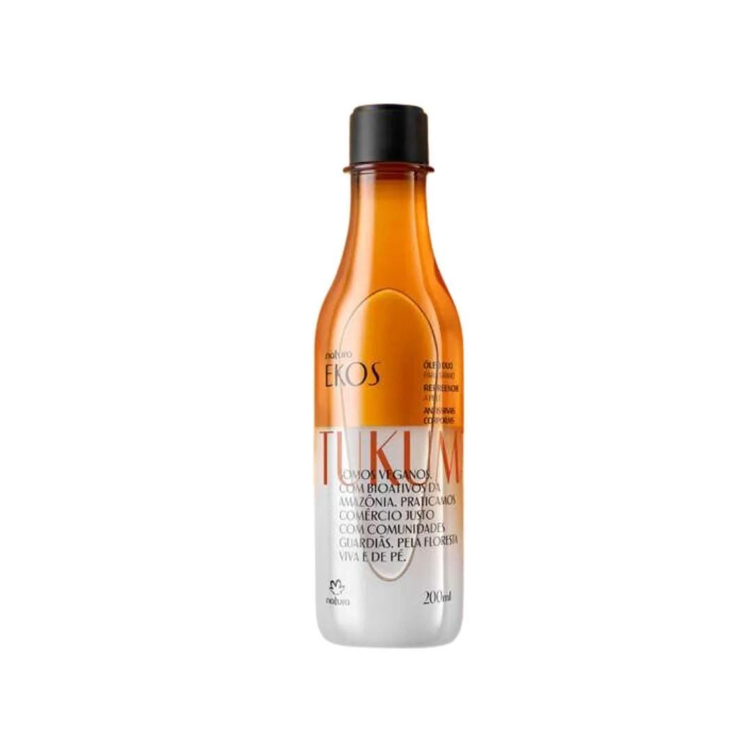 Natura EKOS Tukuma Biphase Shower Oil - Full Size 6.7 Fl Oz