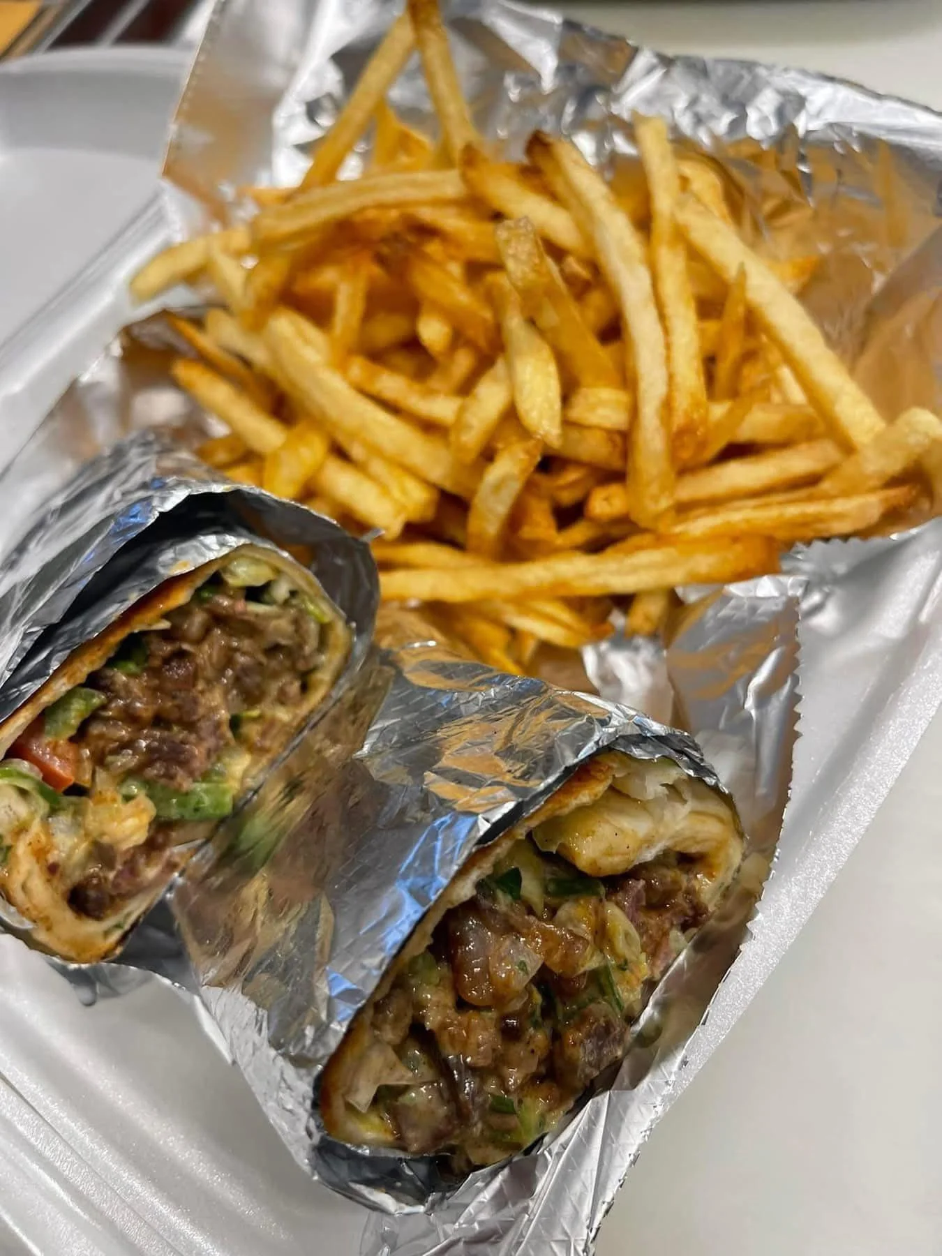 Lamb Shawarma Wrap