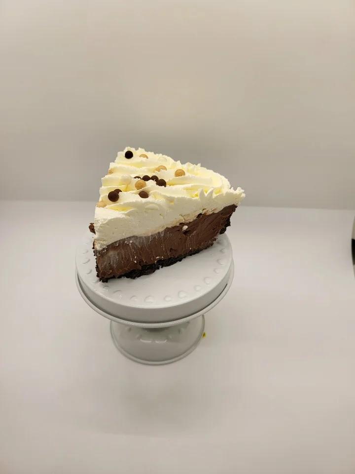 SLICE of Chocolate Cream Pie