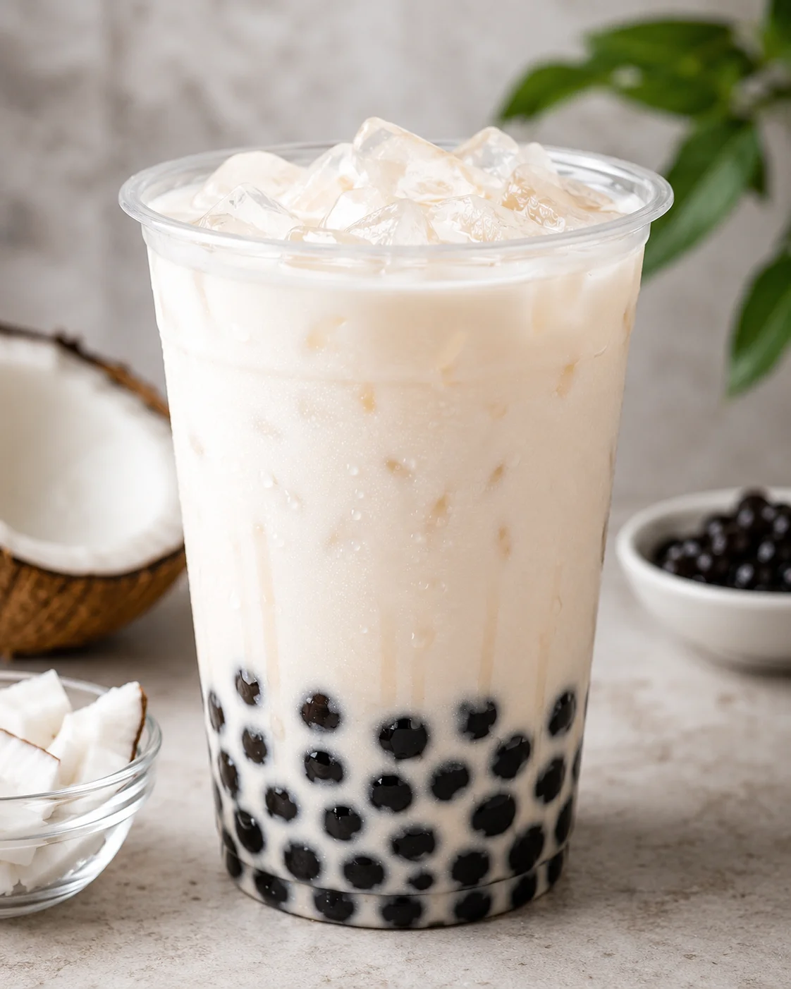 Coconut Boba Tea
