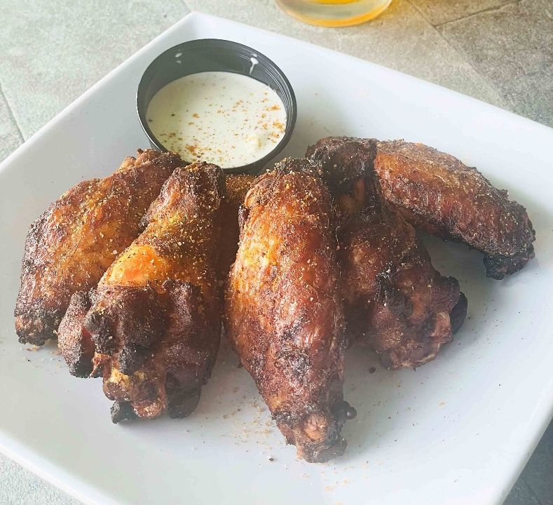 (6) Smoked Chicken Wings# at Page’s Okra Grill
