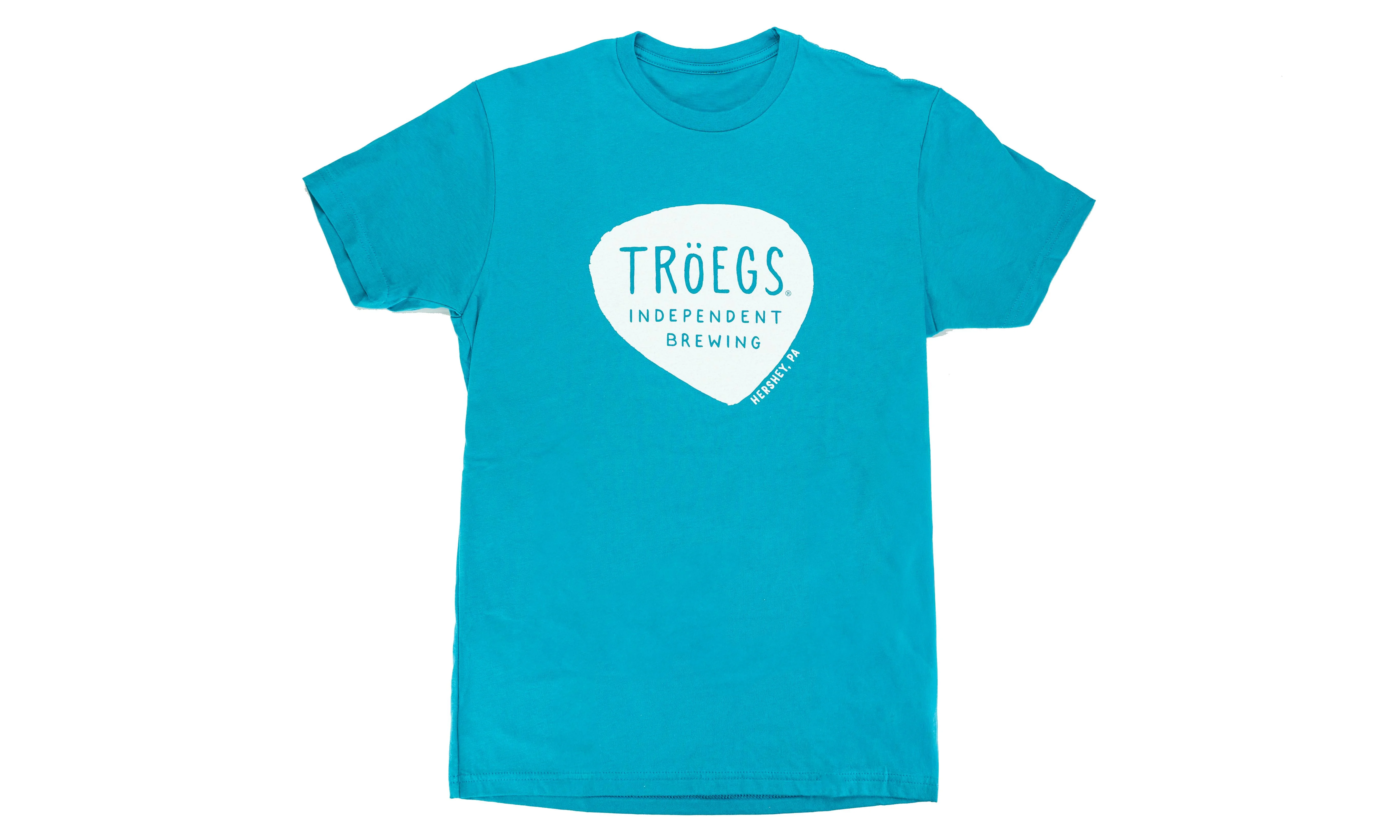 Troegs Logo Tee-Teal