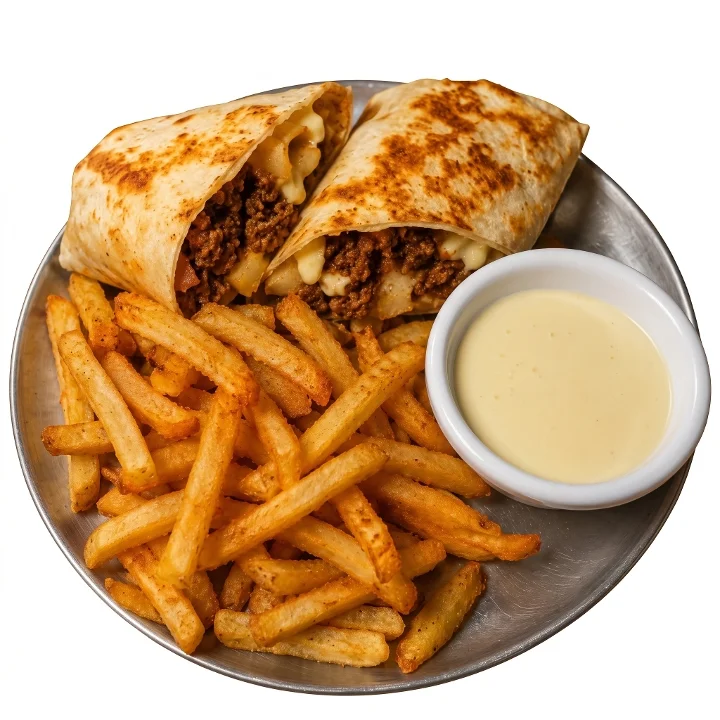 Chicken Macaroni Burrito