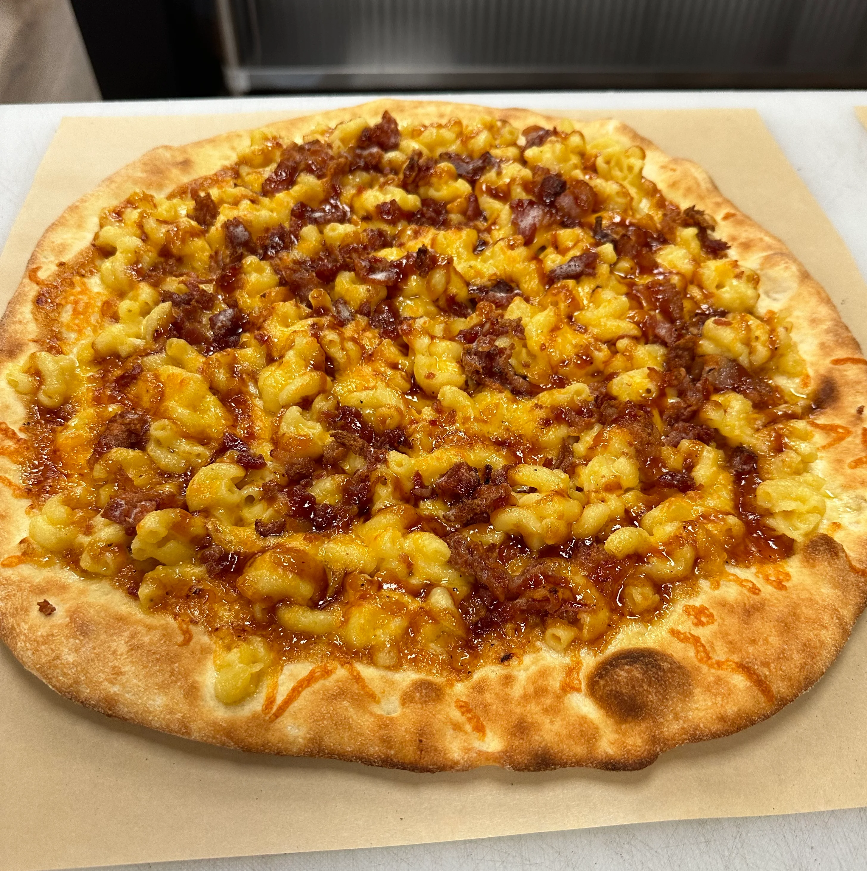 Small Shrimp Scampi Pizza