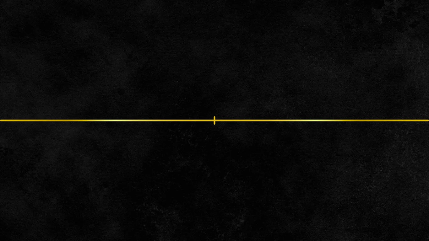 A gold divider