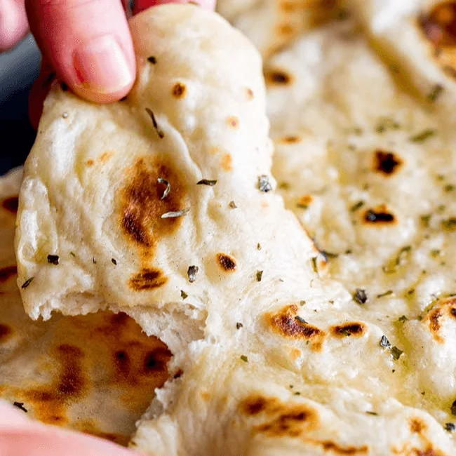 Soft naan bread 