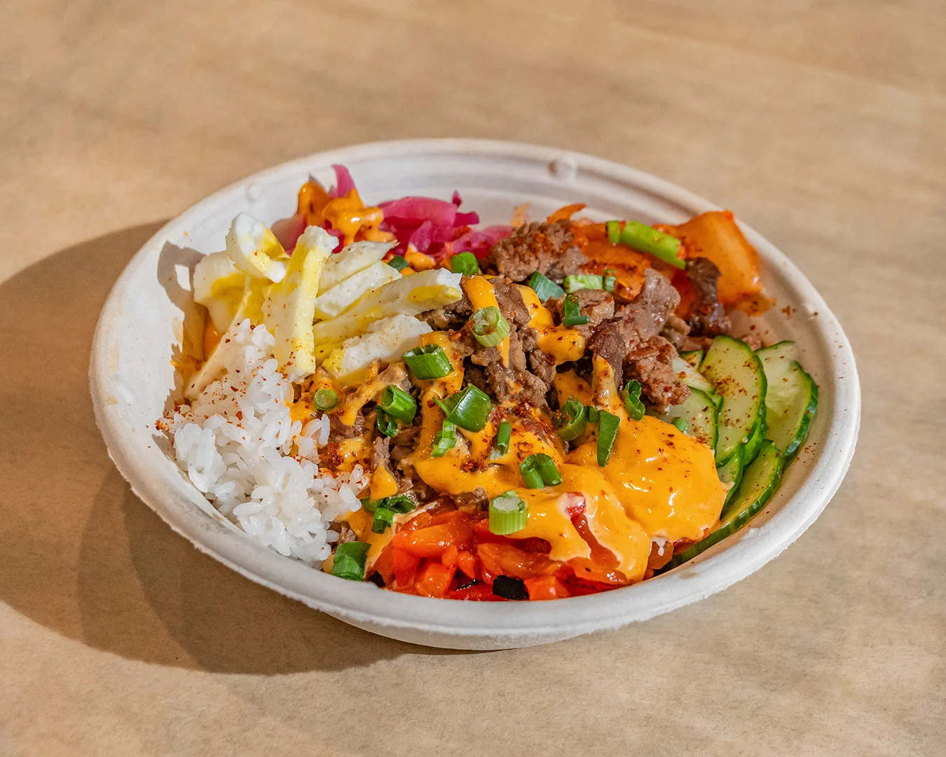 beef bulgogi rice bowl