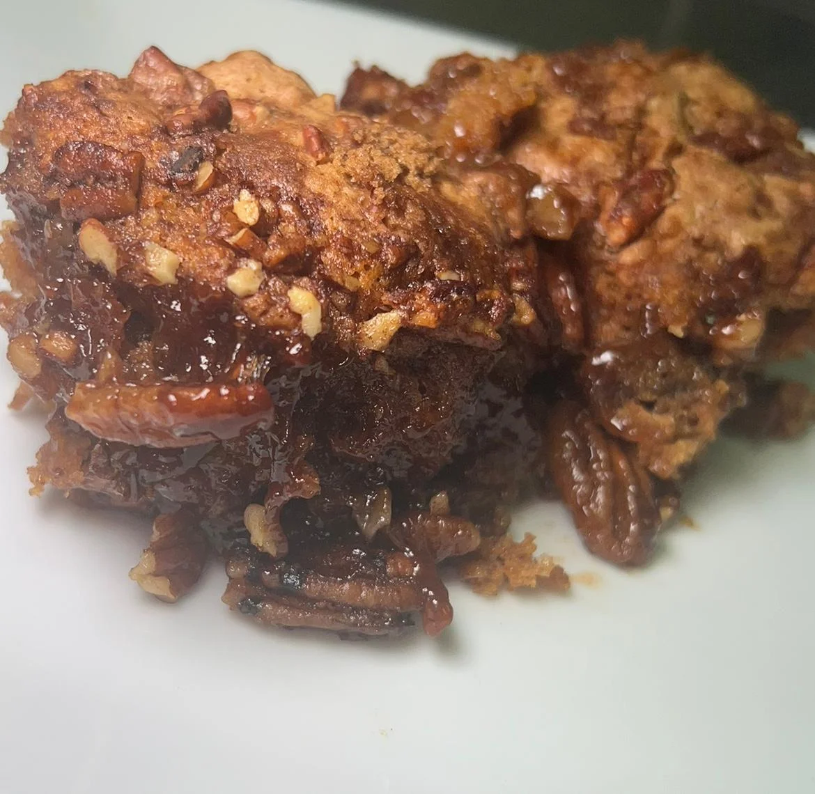Vegan Sweet Potato Pecan Cobbler