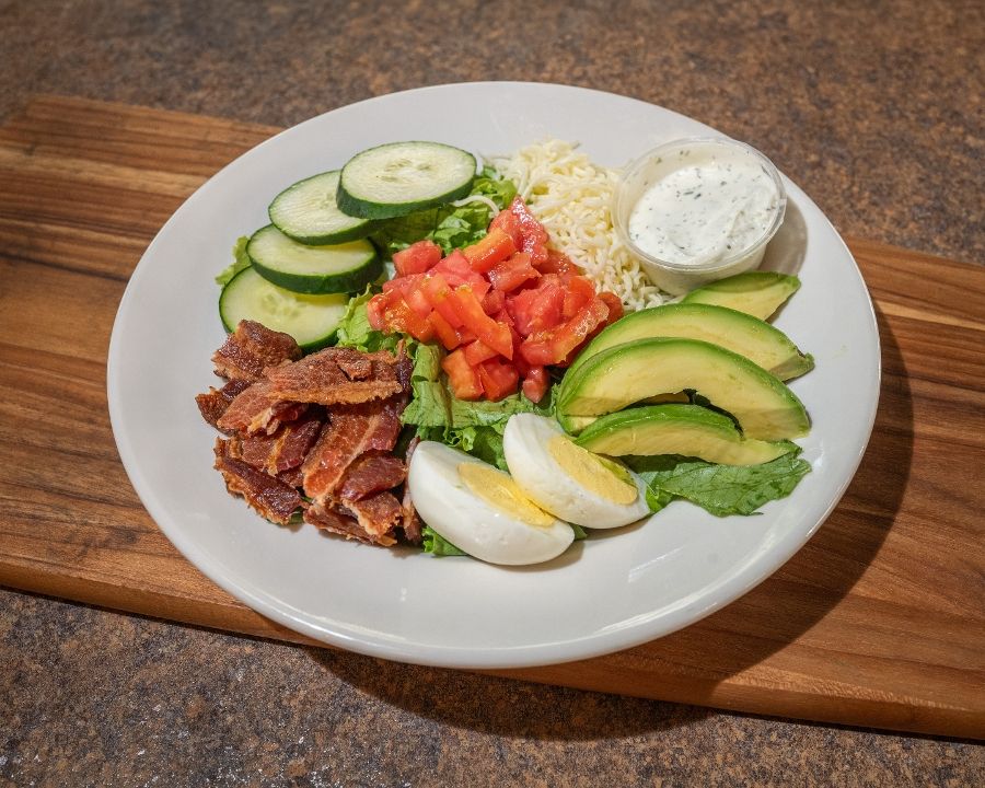Cobb Salad at Goose Feathers Cafe & Bakery