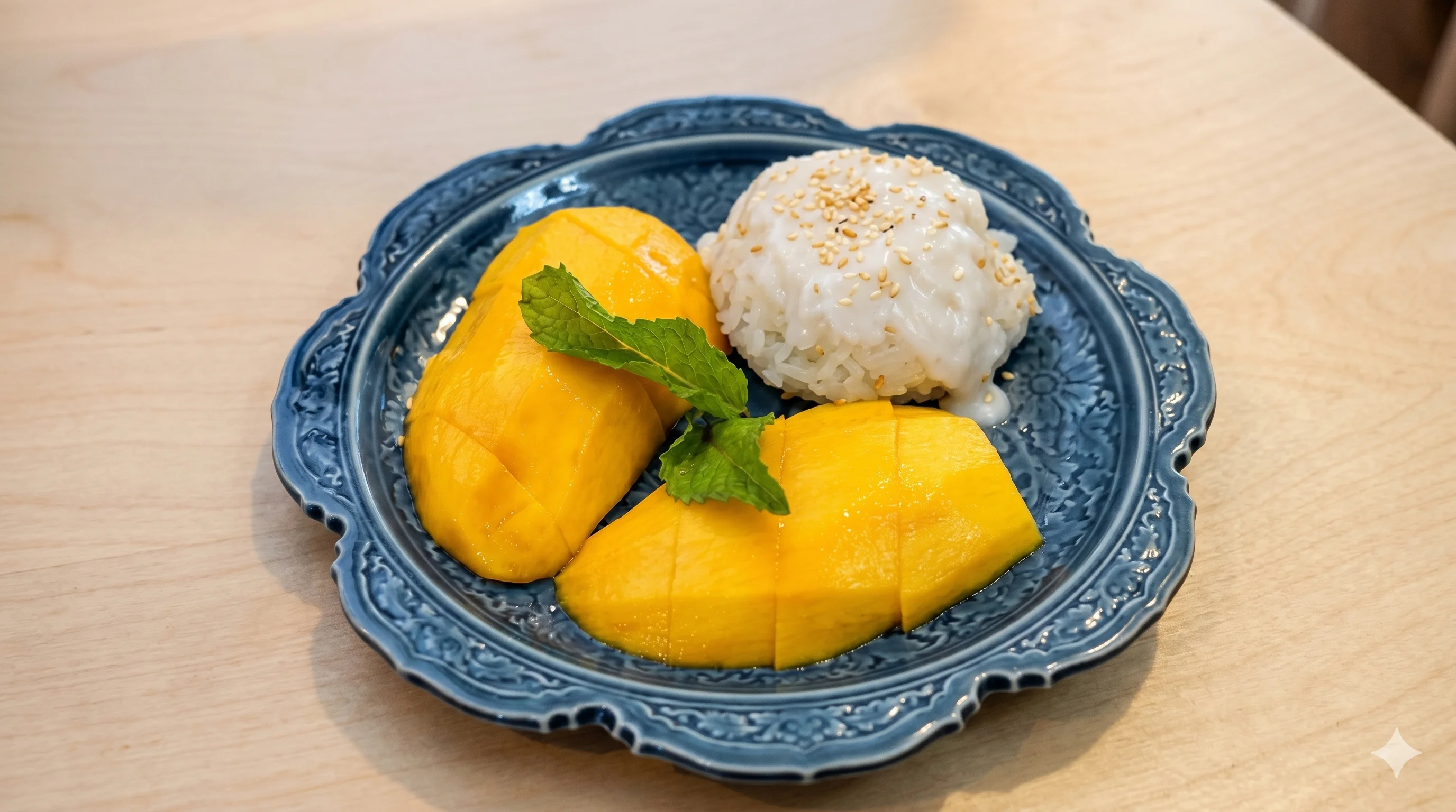 A beautifully plated dish showcasing vibrant colors and fresh ingredients.