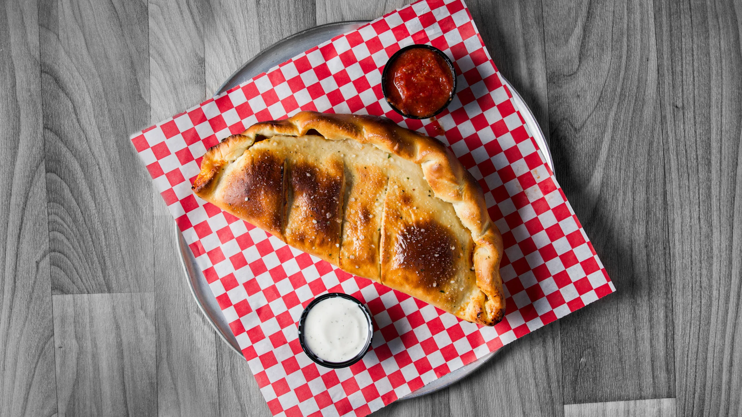 Calzone from Pizza West