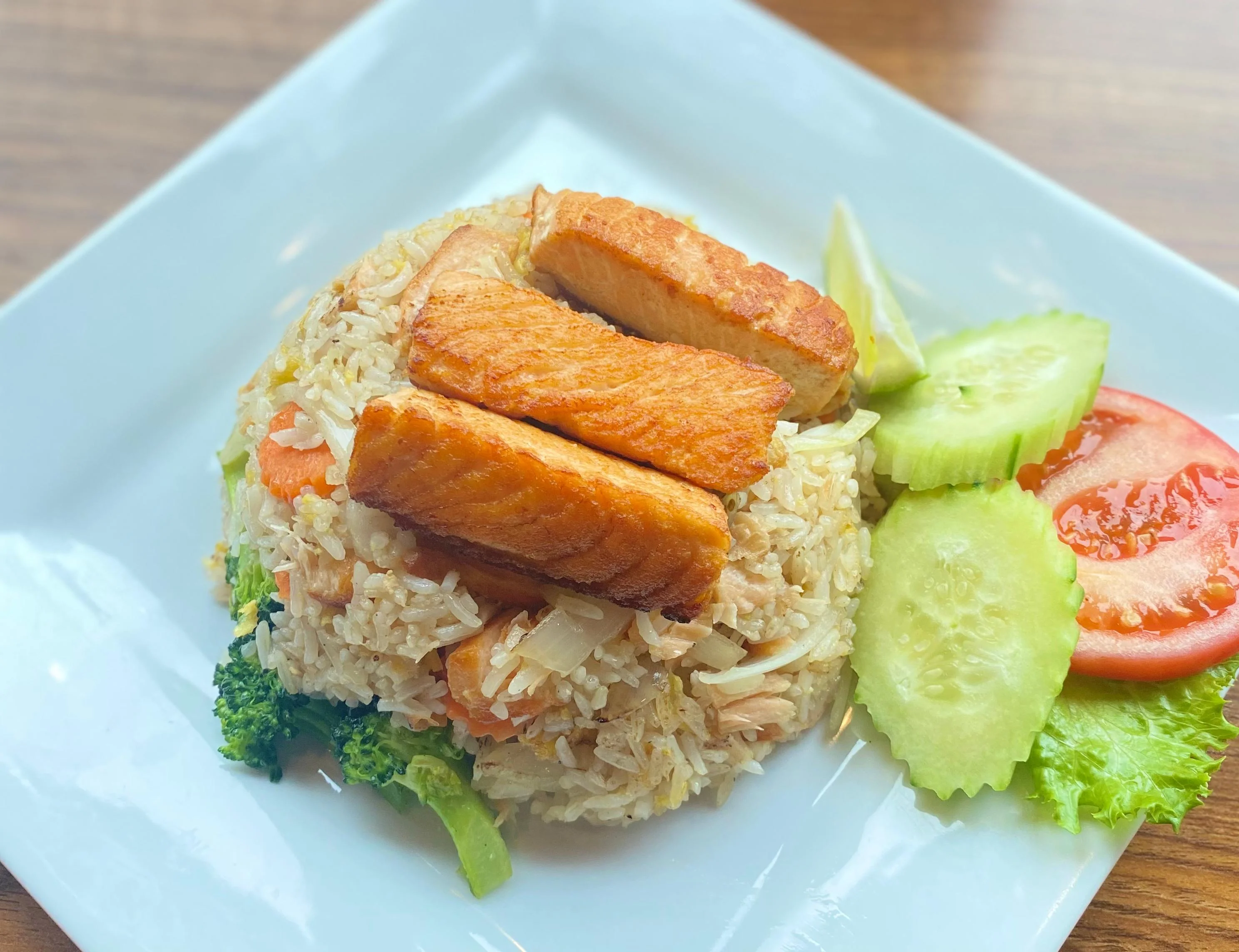 Salmon Fried rice