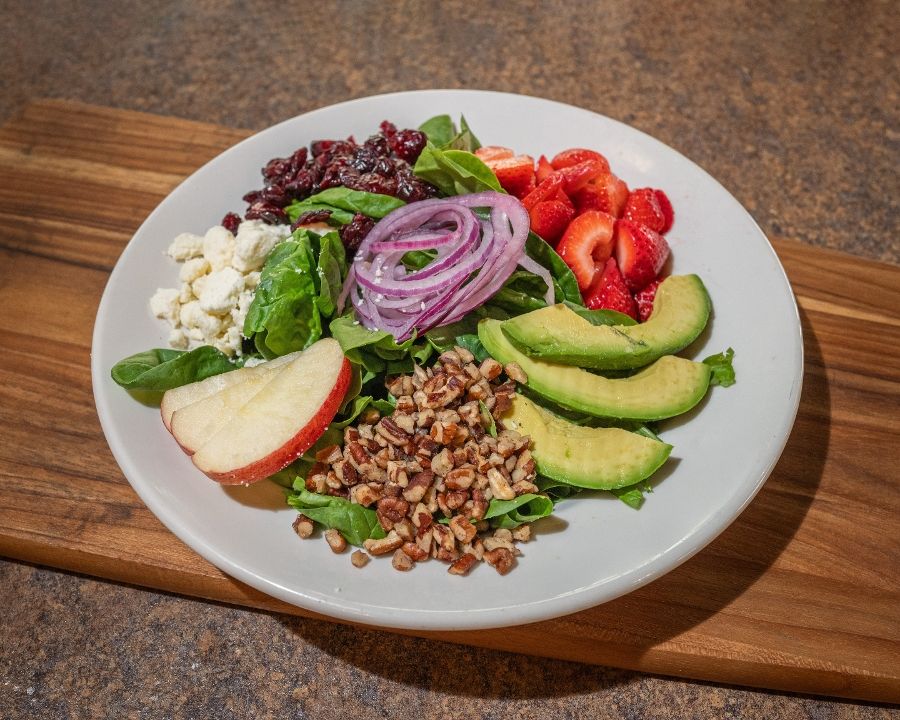 Orchard Salad at Goose Feathers Cafe & Bakery