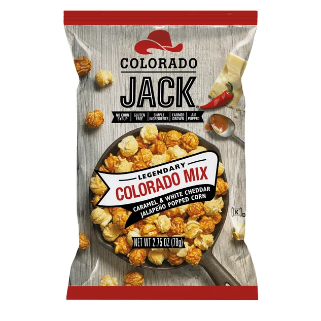 White Cheddar & Jalapeno Popped Corn