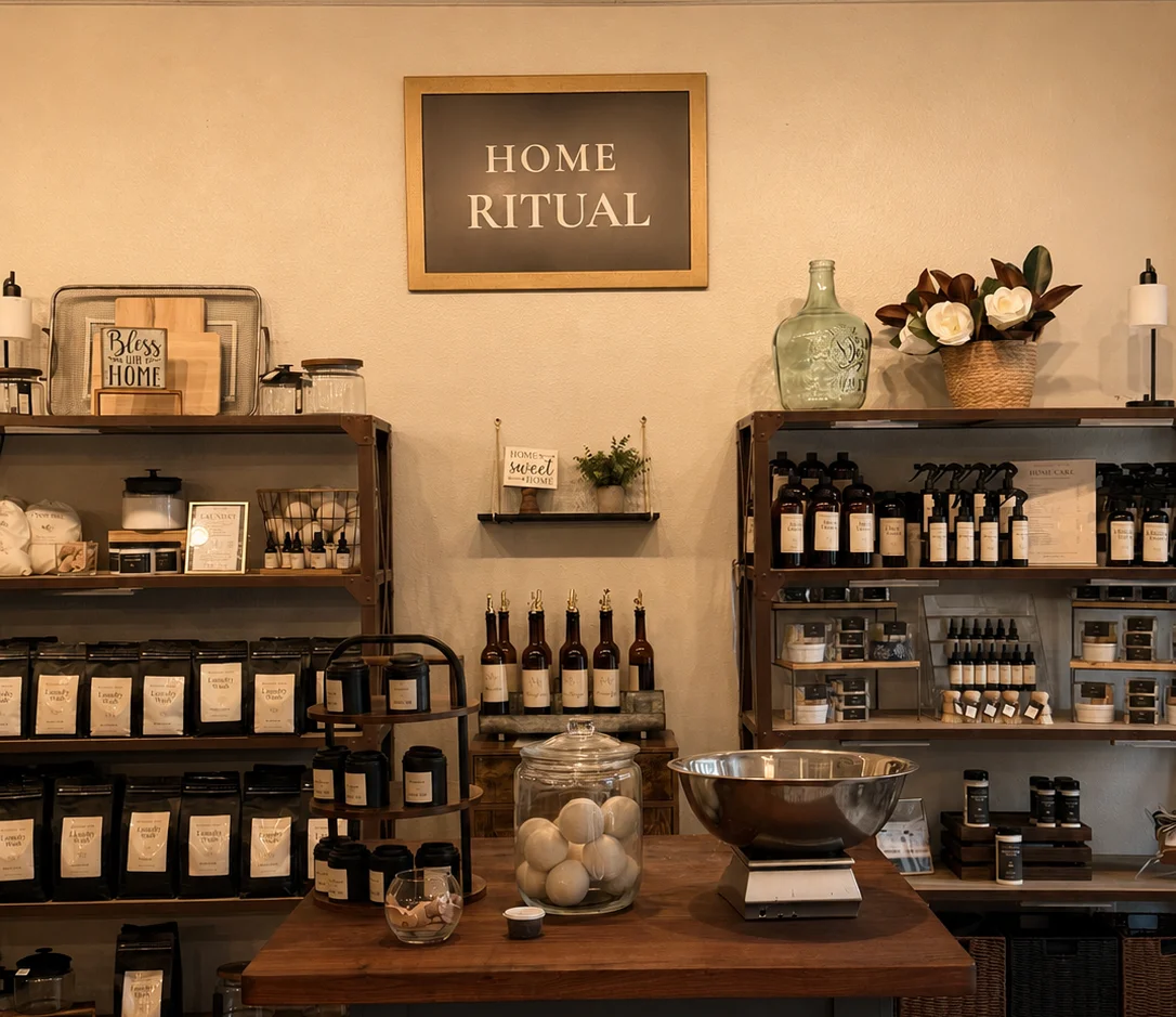 Magnolia Ritual Home Ritual collection featuring candles, room sprays, home fragrance, and handcrafted home essentials.