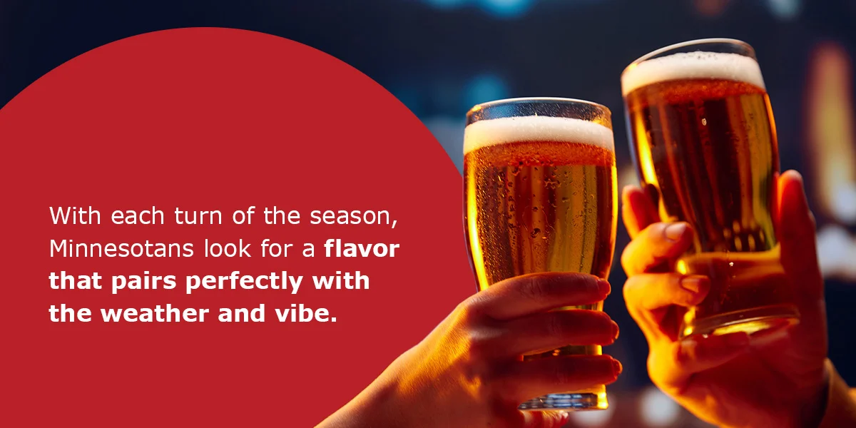 Cheers with craft beers in a cozy bar setting