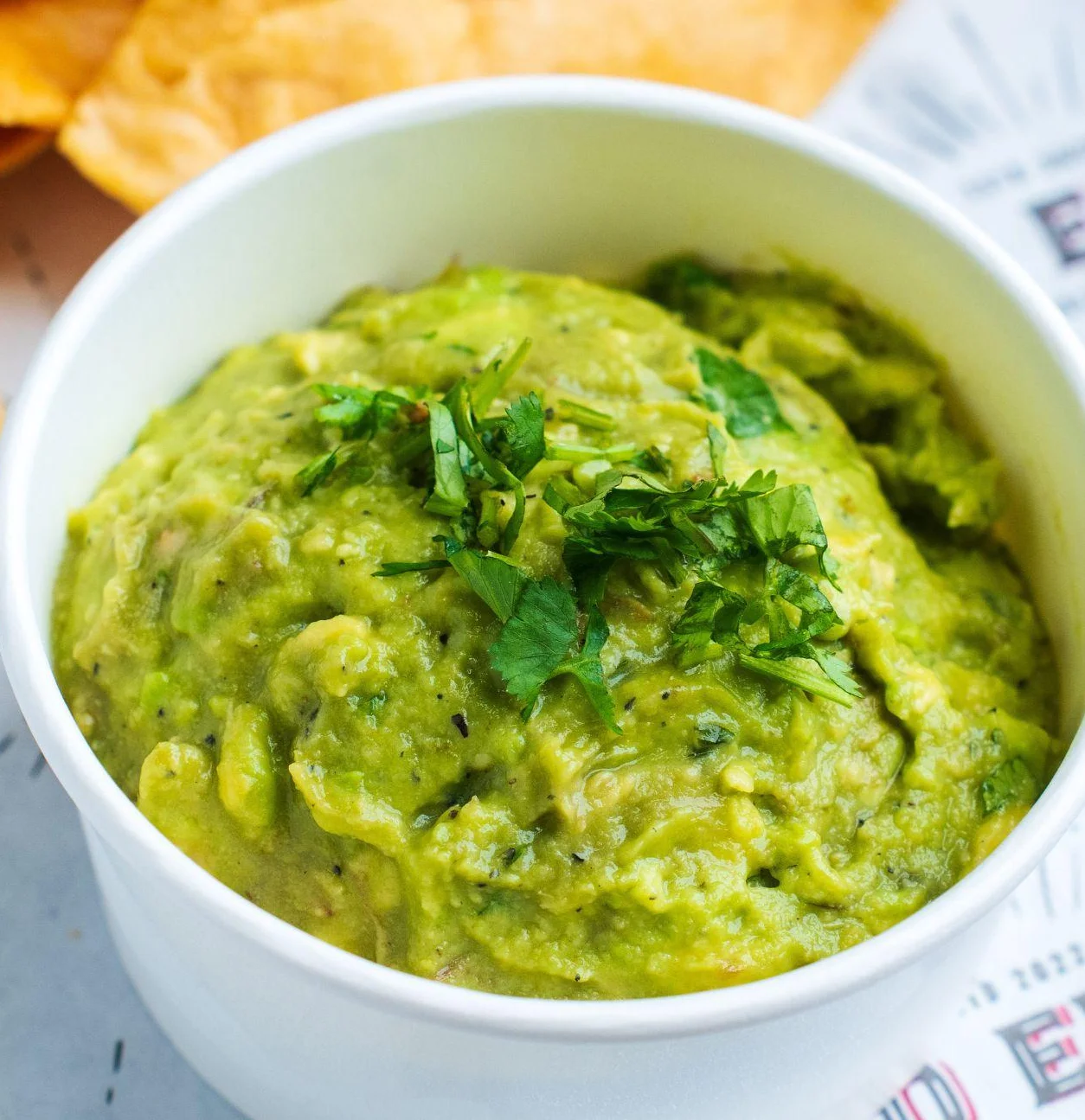 Guacamole And Chips (Large)
