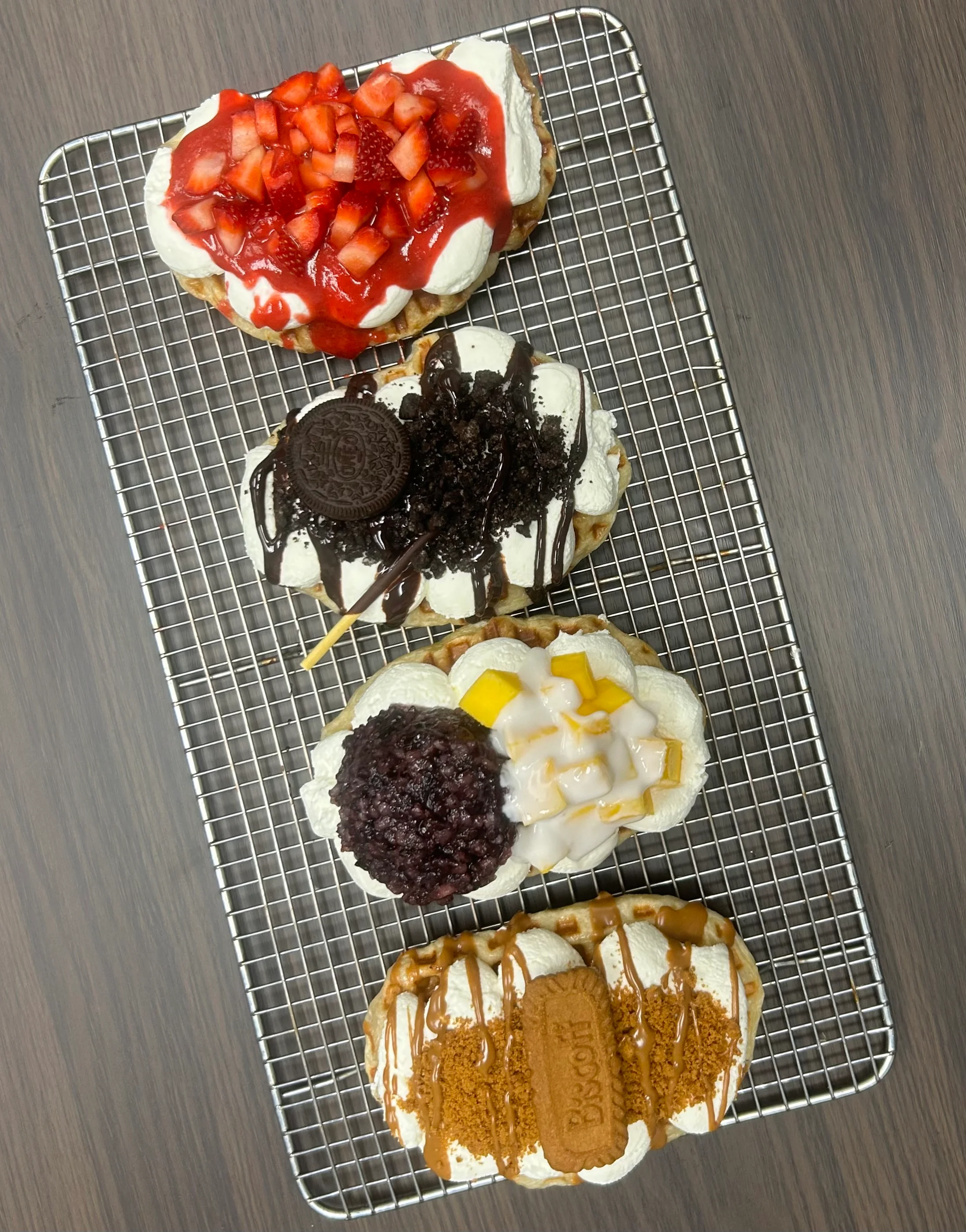 A beautifully arranged plate of gourmet food with vibrant colors.