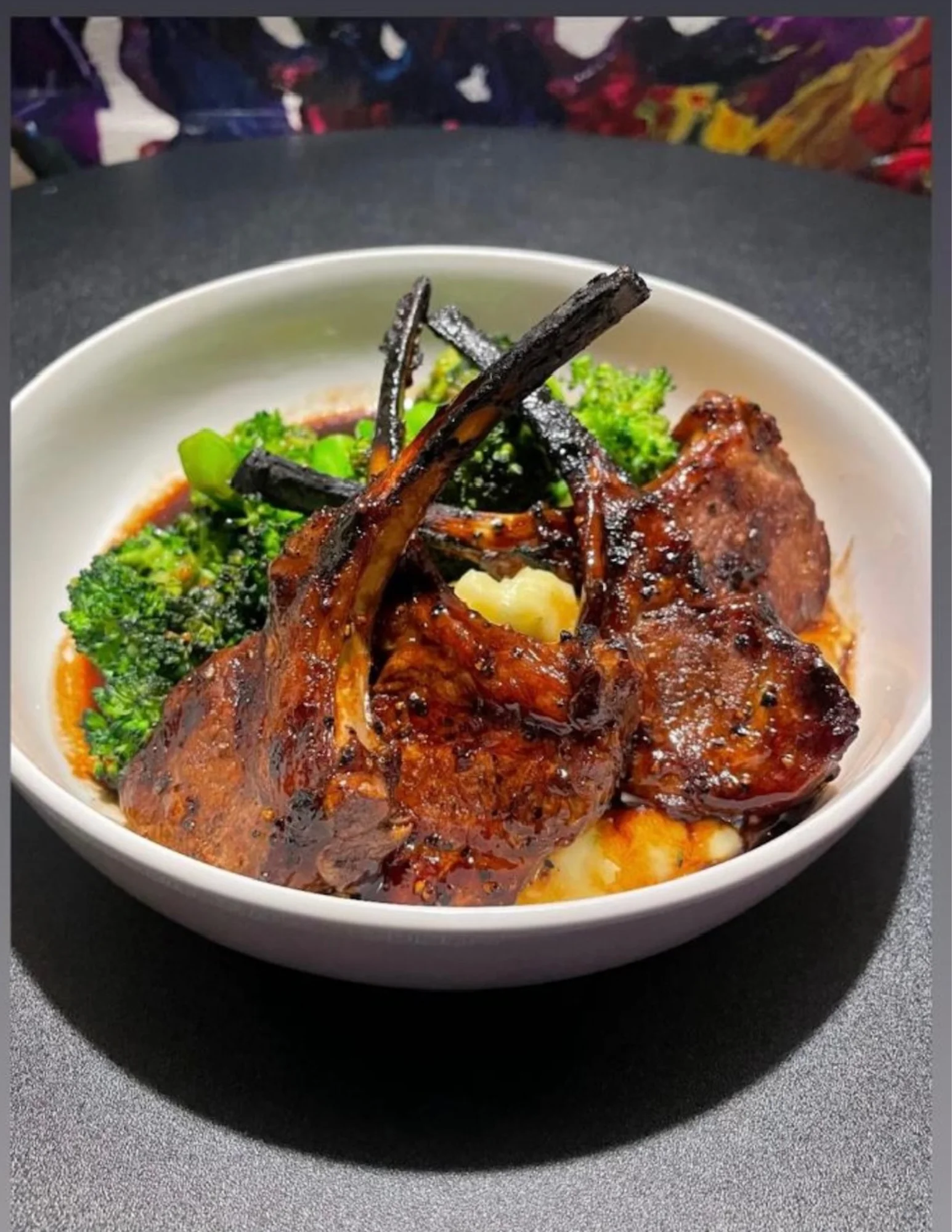 A bowl of fresh food