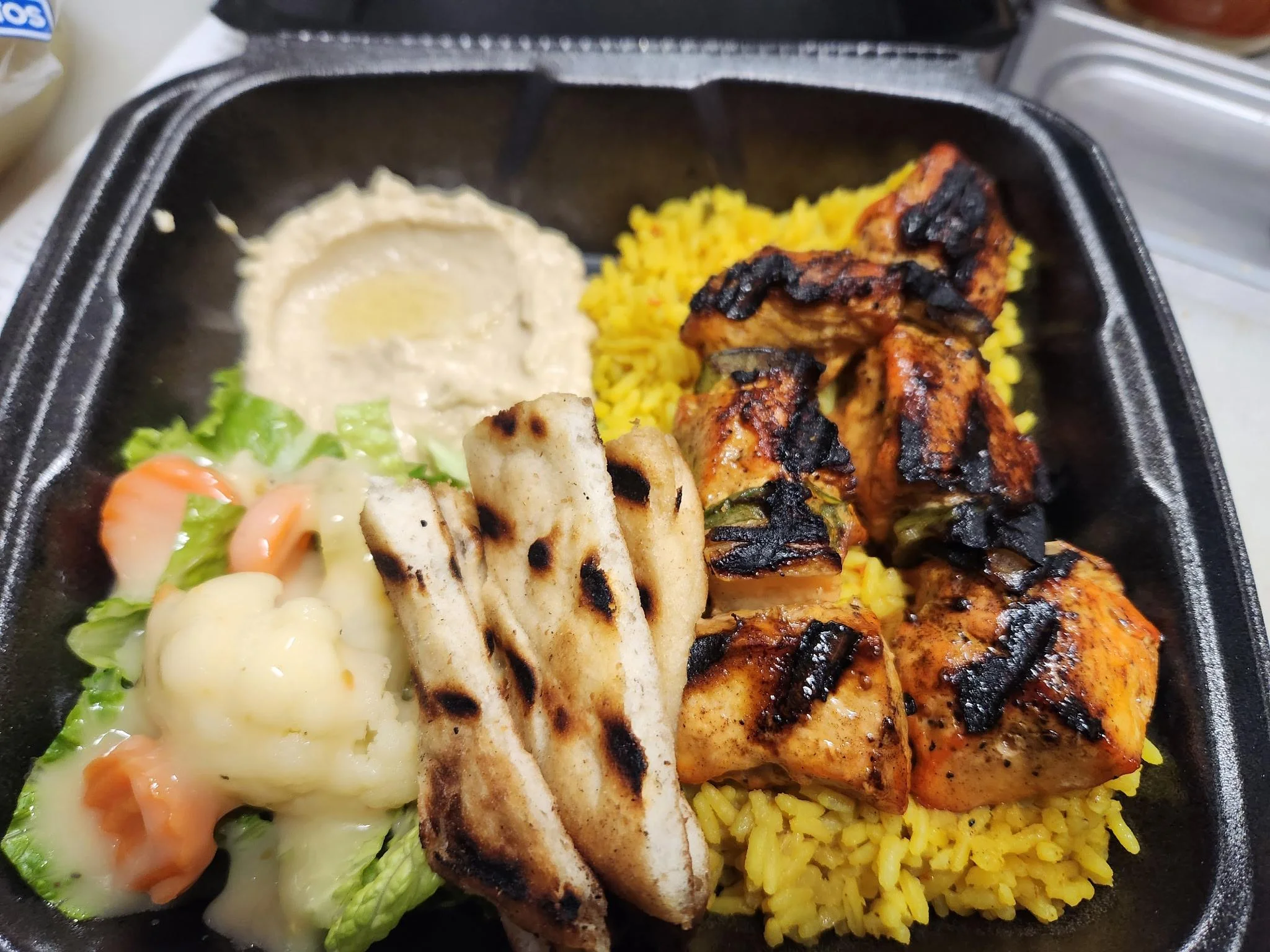 Chicken Kabob Platter
