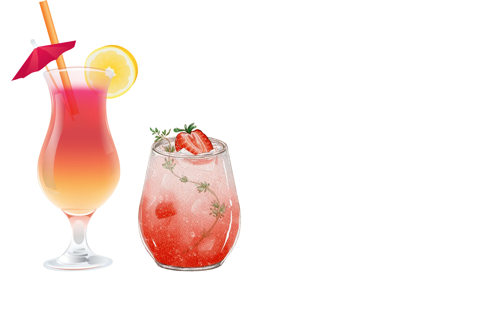 Cocktail illustration