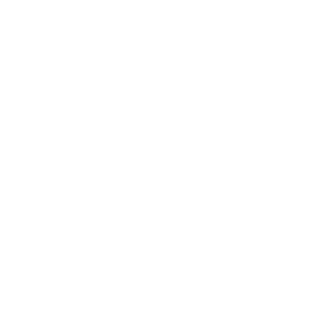 Stylized gift box icon with leaves on top