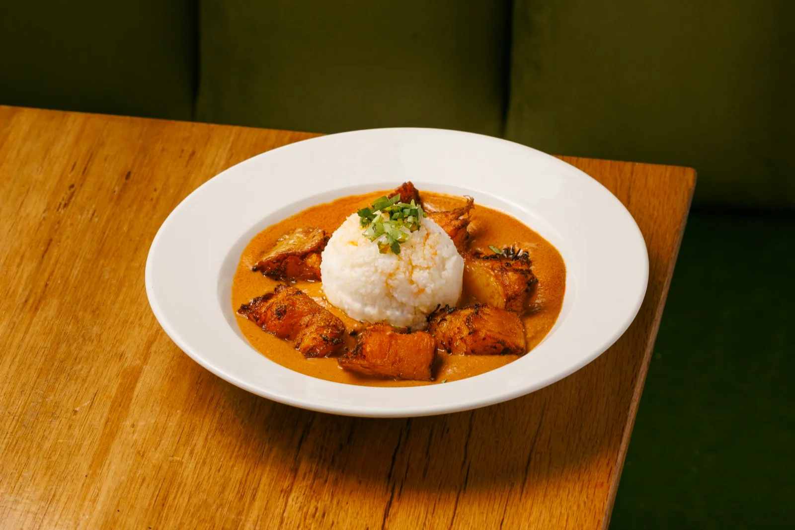 Megruli Kharcho with Roasted Pumpkin