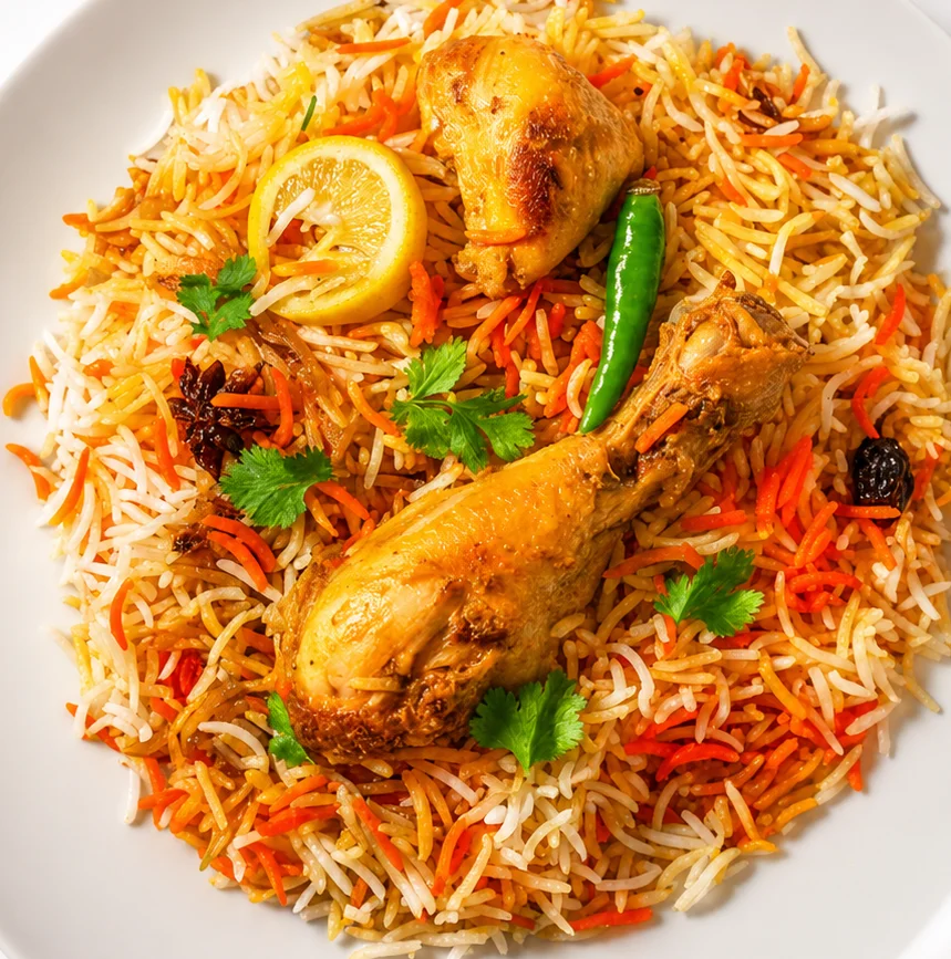 Nawabi Chicken Biryani