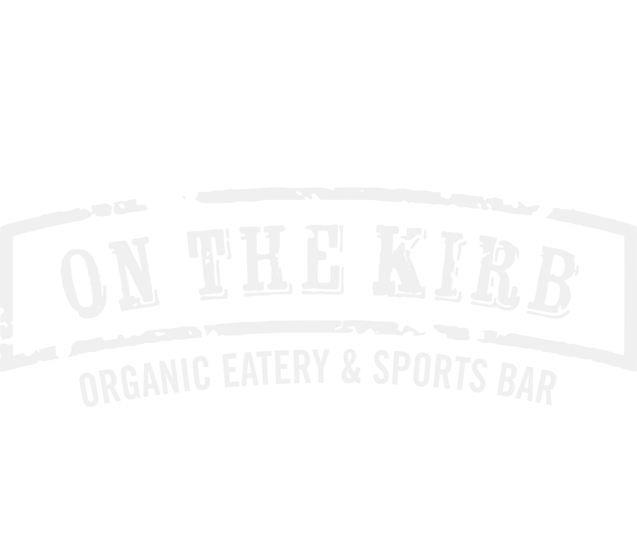 Logo of On The Kirb Organic Eatery & Sports Bar
