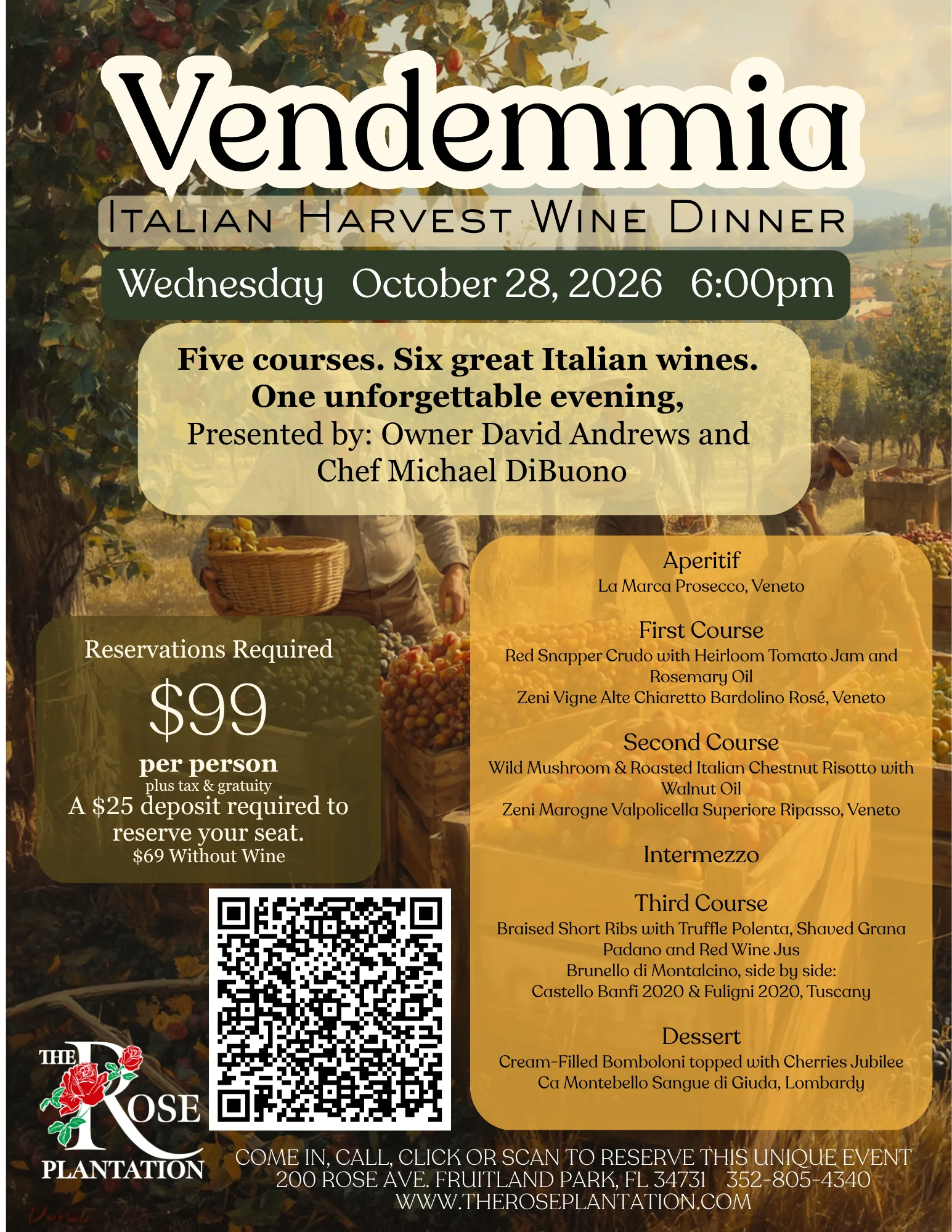 Thanksgiving Reservations