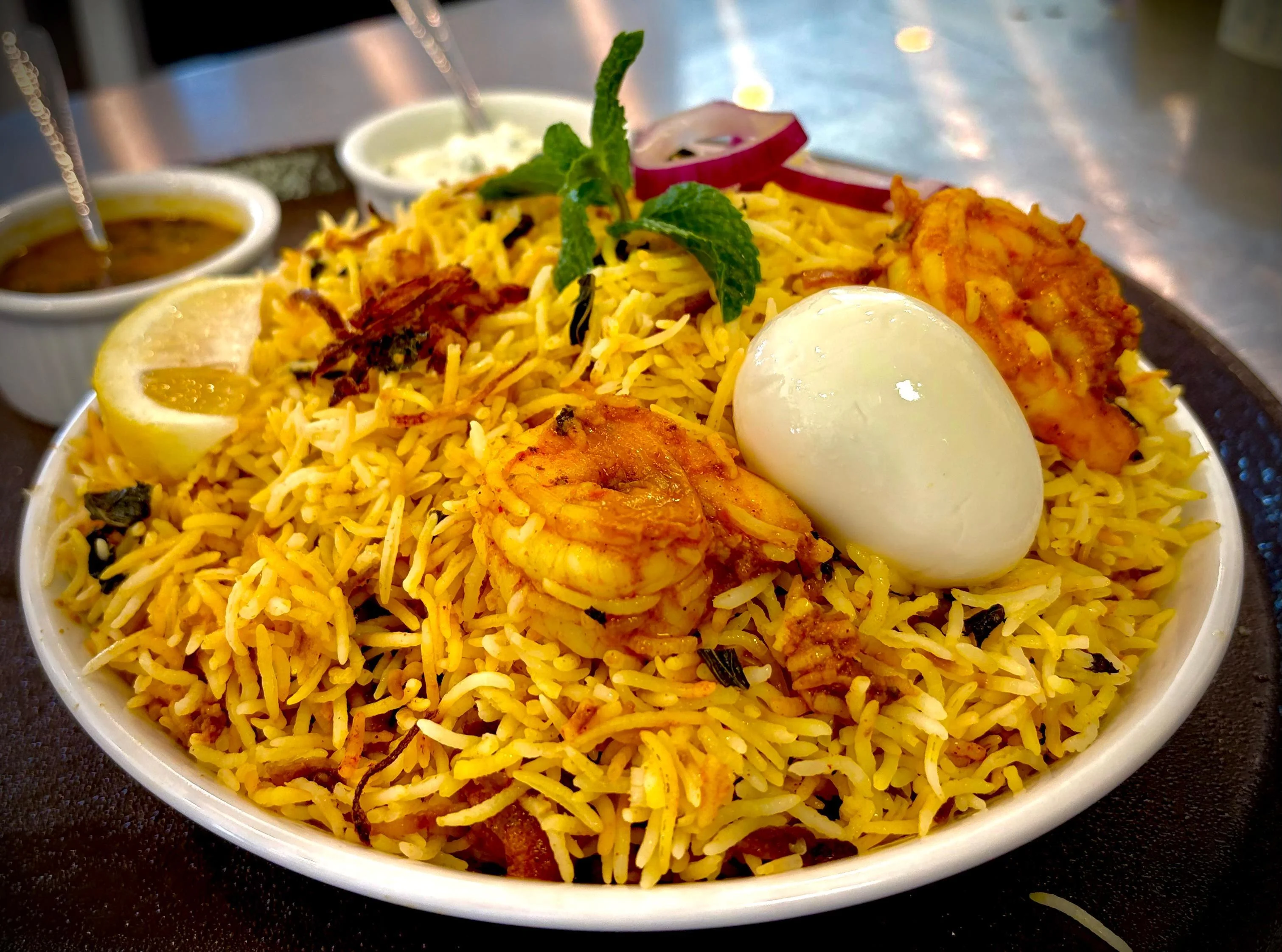 Shrimp Biryani