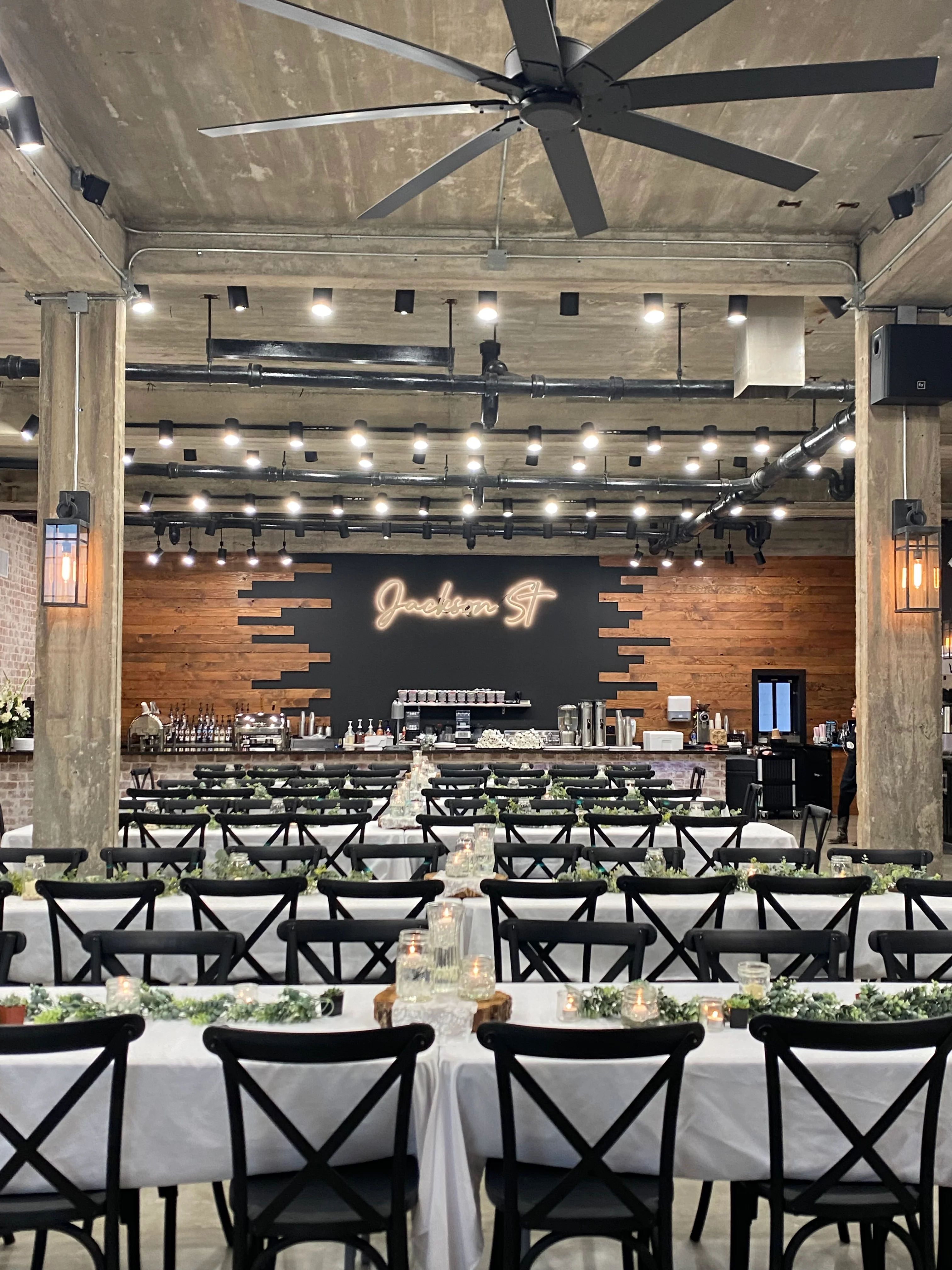 Banquet Seating in main dining room
