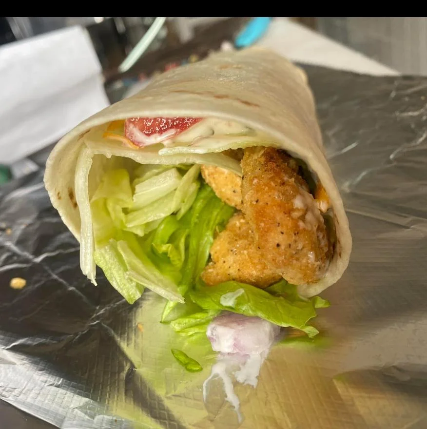 Vegan Chicken Wrap
