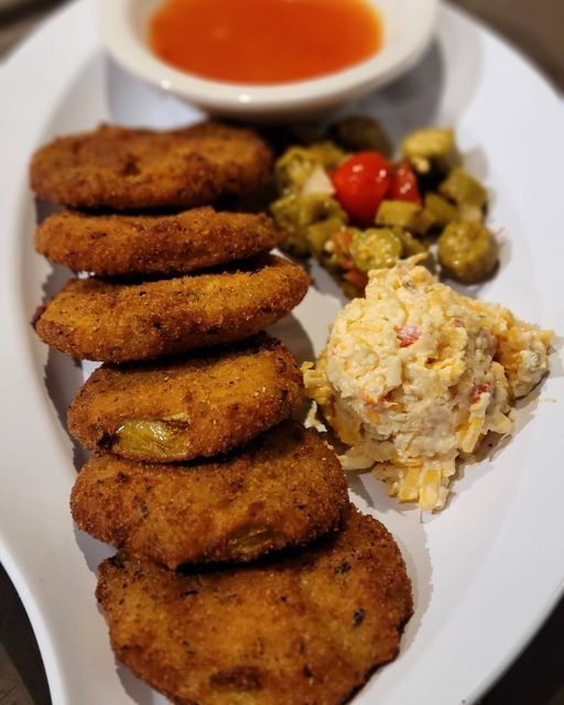 Fried Green Tomatoes# at Page’s Okra Grill