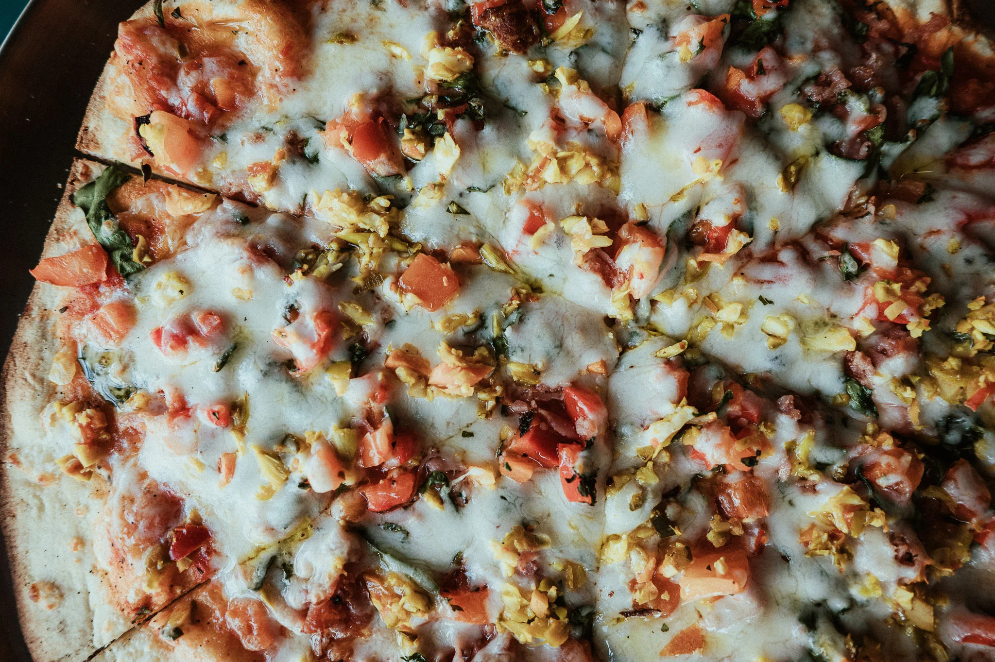 Mortadella Pizza